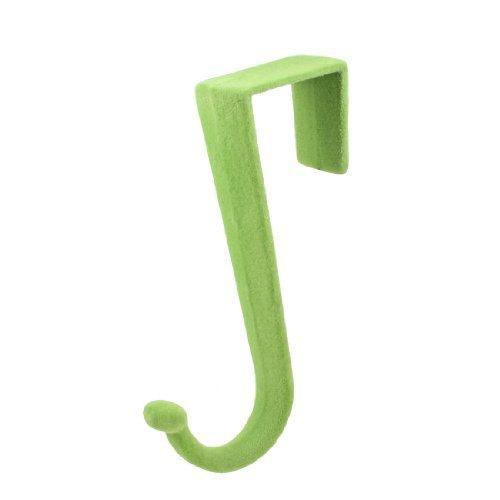 Related dealmux green plush coated plastic over door hooks hanger storage holder