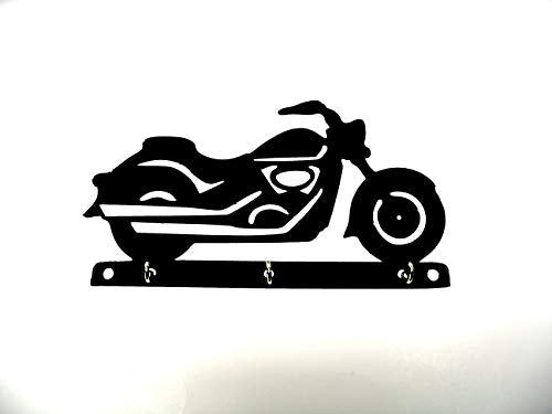 1/16" Plastic Fatboy Classic Motorcycle Key Holder