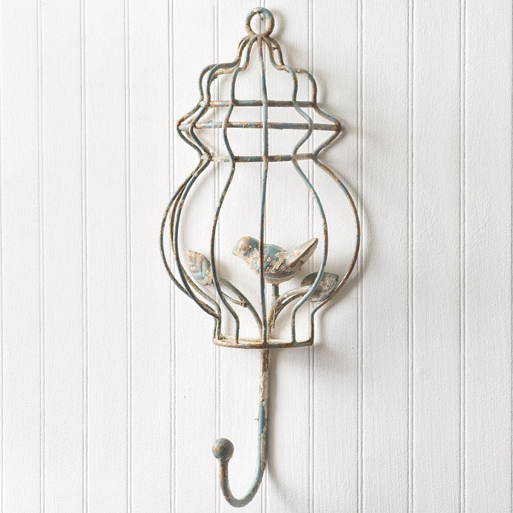 Bird Cage Wall Hook