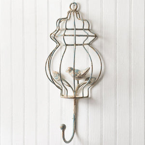 Bird Cage Wall Hook