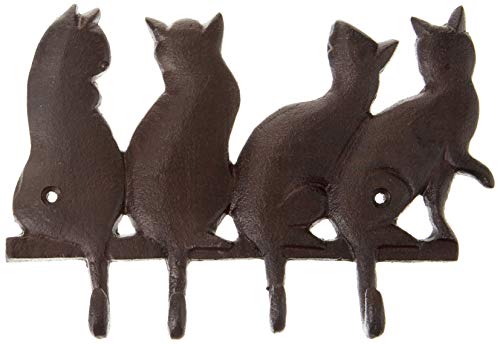 DEI Cat Wall Rack, 8"x5", Multicolored