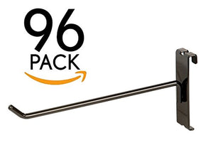 Econoco BLK/H8 Grid Hook, 8", Black (Pack of 96)