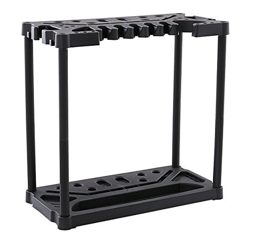 Keter Compact Long or Short Handled Tool Storage Rack, Holds 40 Tools - 230582