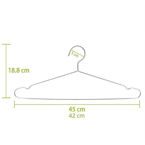 Top rated xyijia hanger super strong stainless steel metal wire hangers clothes hangers coat hanger suit hanger 30pcs lot