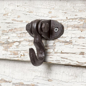 Cast Iron Ceiling/Wall Hook (Set of 4)