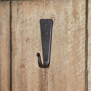 Iron Strap Wall Hook (Set of 4)