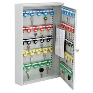 100 Key Lock Box Wall Mount Hook Cabinet Holder Safe Secure Storage Valet - Skroutz