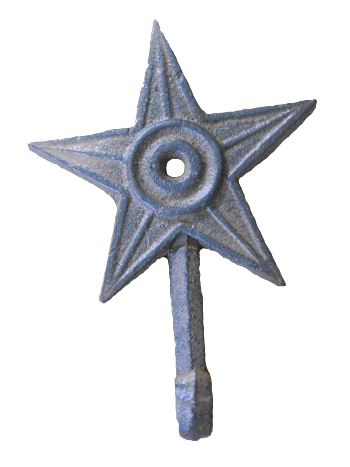 6 Cast Iron STAR Coat Hooks Hat Hook Towel Rack Western Cowboy Rustic Decor,Heavy Duty Metal Decorative,Coat Hook,Hat Hook-Wall Mounted,Wall Hook,Coat Hanger,Single Hooks for Bath,Kitchen,Garage