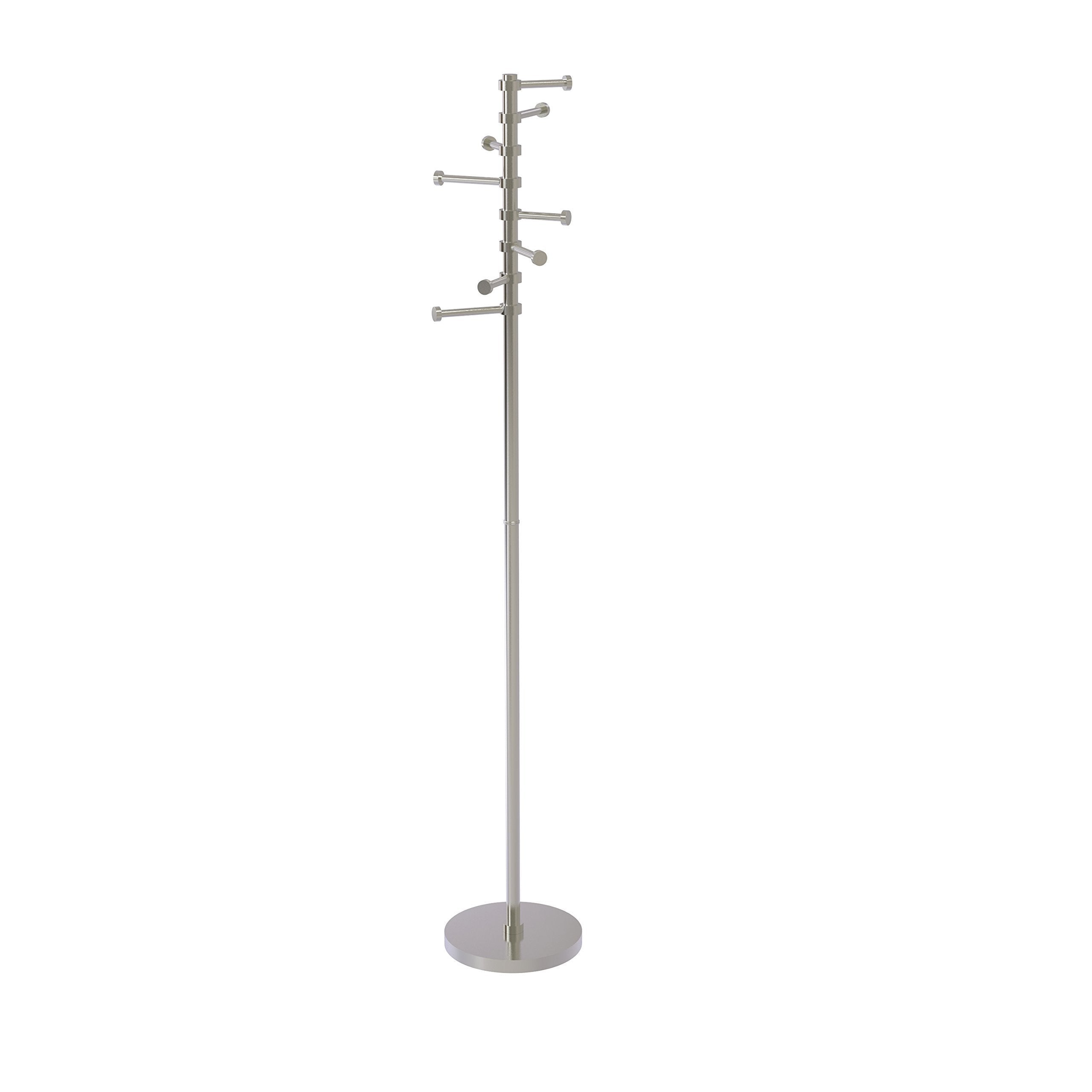 Related allied brass cs 1 sn free standing coat rack with six pivoting pegs
