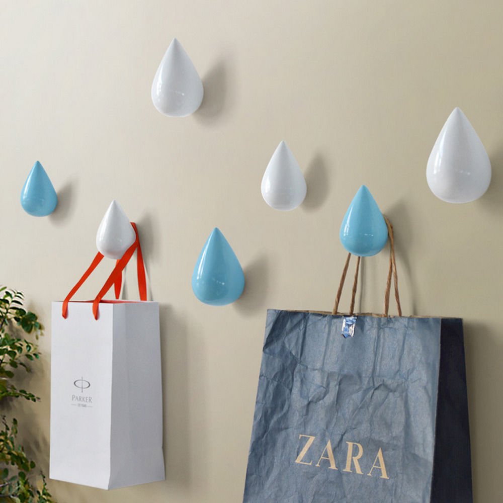 E Support™ Hot Simple Modern Decor Creative Coat Hanger Hooks Dressing Room Wall Decoration