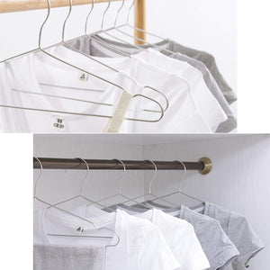 Shop here origa 20 pack stainless steel strong metal wire hangers 16 5 inch coat hanger standard suit hangers clothes hanger