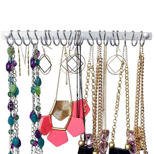 YYST Jewelry Storage Organizer w/20 Hanging S-Hooks - No Jewelry