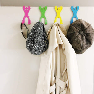 Get harpel my doorman over door hook towel hanger door coat rack helps organize clothes closets bathroom more 4 men 8 hooks