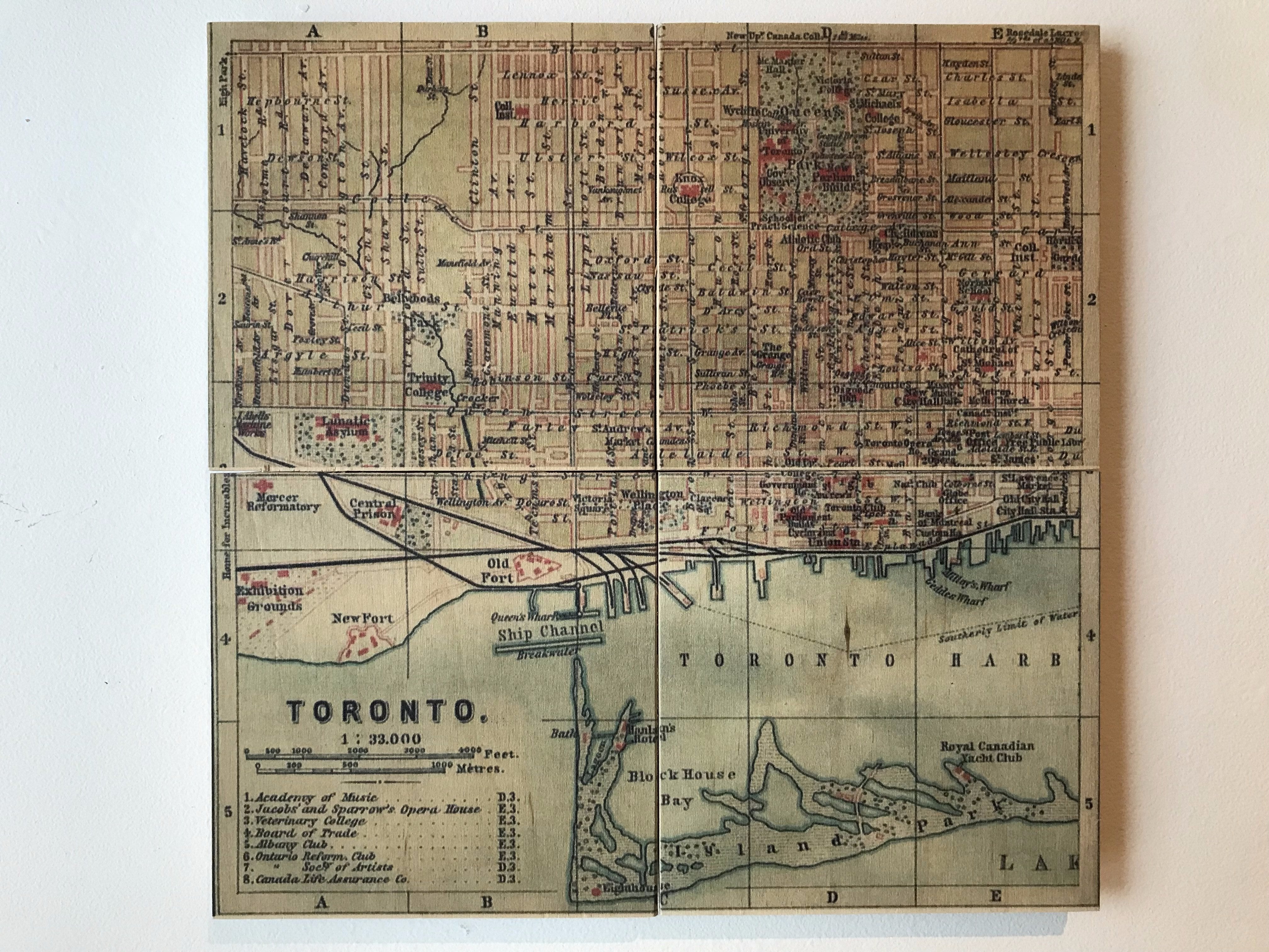 Toronto Street Map 4