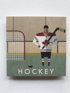 Clearance: Hockey Player (various sizes)