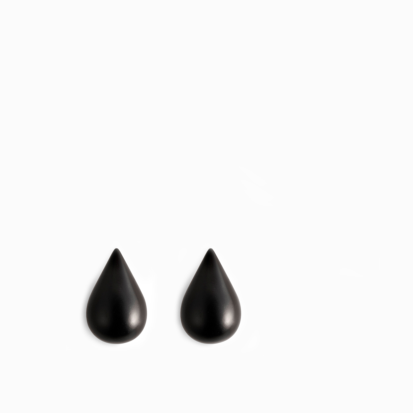Normann Copenhagen Dropit Hooks Black (2 sizes)