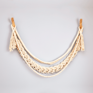 Wall Tendrils by COG are bespoke, handmade wall sculptures. Sweeping "tendrils" add textural, dimensional and soft detail to interior design
