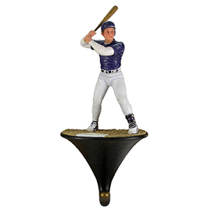 Baseball Player Wall Hook