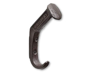 Cast Iron Railroad Spike Themed Wall Hook
