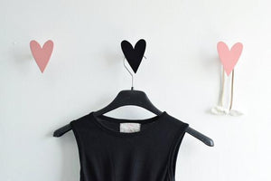 Valentine Gift, Heart Wall Hook, Girls Wall Hooks, Jewelry Holder, Nursery Gifts, Scandinavian design, wall Decor