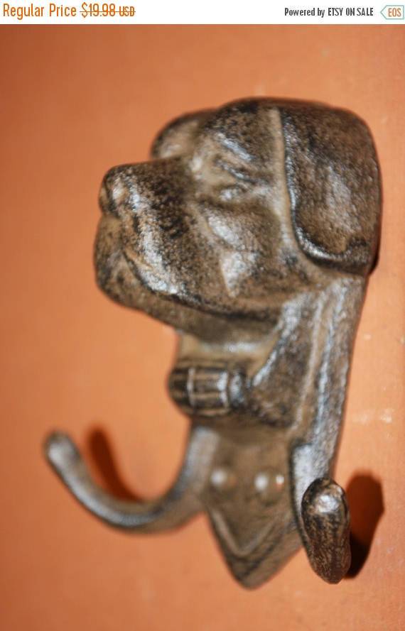 Saint Bernard Leash Hook, Saint Bernard collectible home decor, Saint Bernard Leash Wall Hook, St Bernard Decor,Free Shipping, W-63