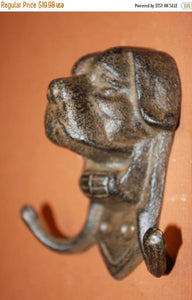 Saint Bernard Leash Hook, Saint Bernard collectible home decor, Saint Bernard Leash Wall Hook, St Bernard Decor,Free Shipping, W-63