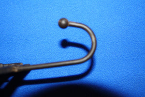 Vintage Car Design Wall Decor Cast Iron Wall Hooks 6 inch Coat Hat Towel Hooks Rustic Brown, Volume Priced, H-25