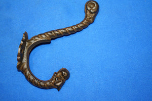 DIY Hall Tree Wall Hooks, Vintage-look Cast Iron Old Fashion Victorian Design ~ 6 3/4&quot; tall, Volume Priced, H-44