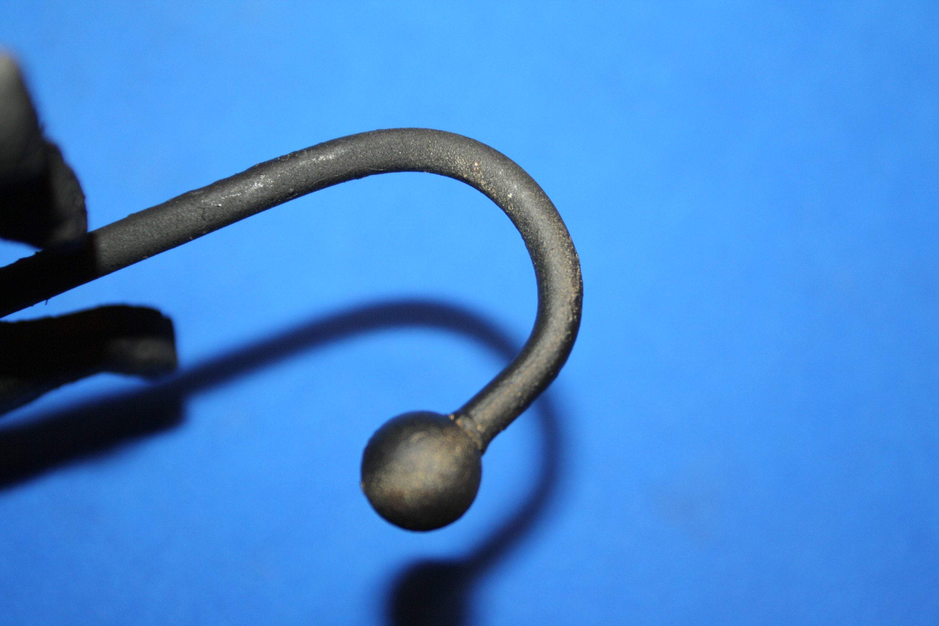 Scottish Terrier Leash Hooks 6 1/2&quot; tall, Cast Iron Volume Priced, H-26