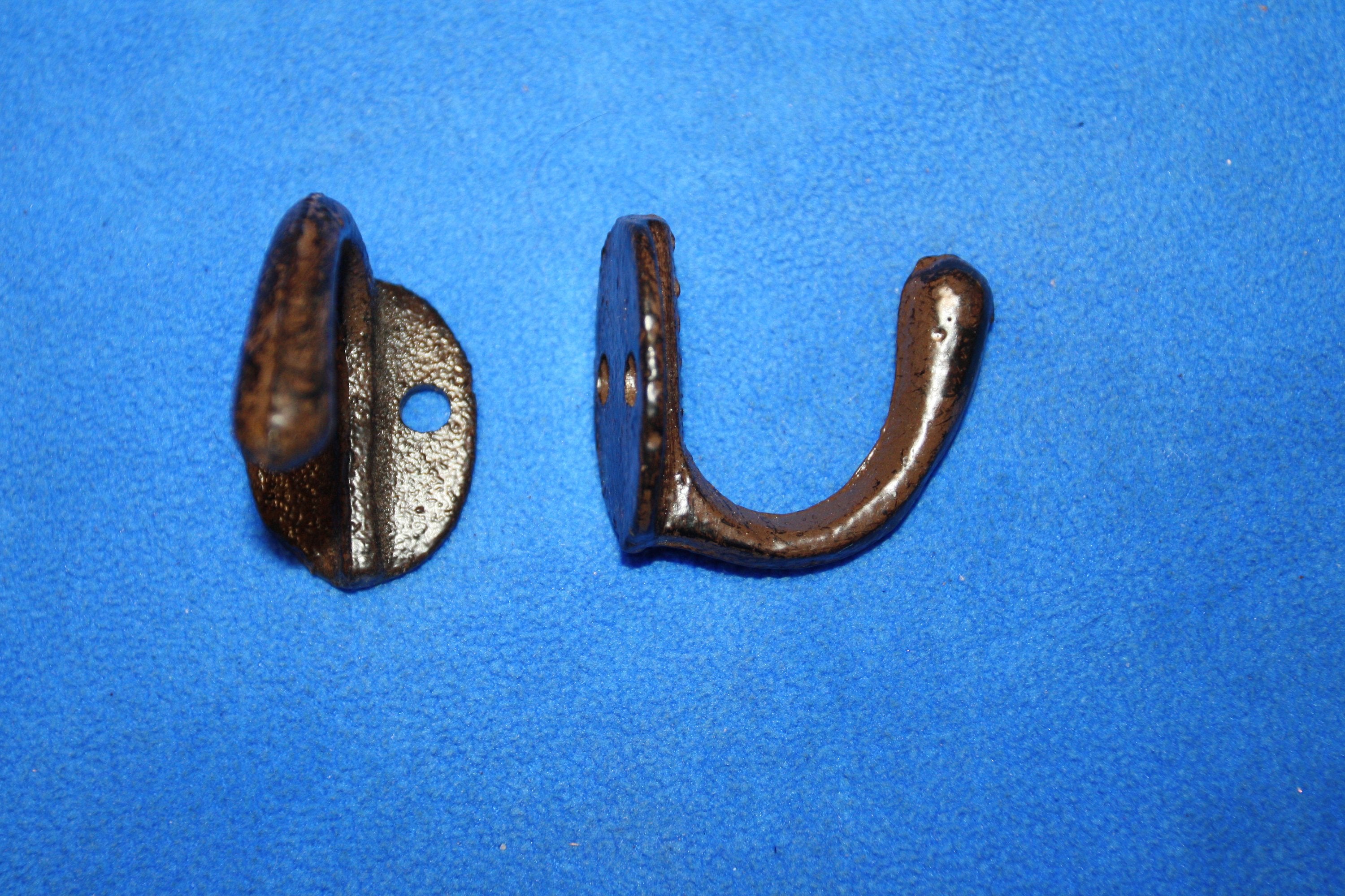 Classic Design Cast Iron Wall Hooks 1 1/2 inch Volume Priced for large projects ~ H-63