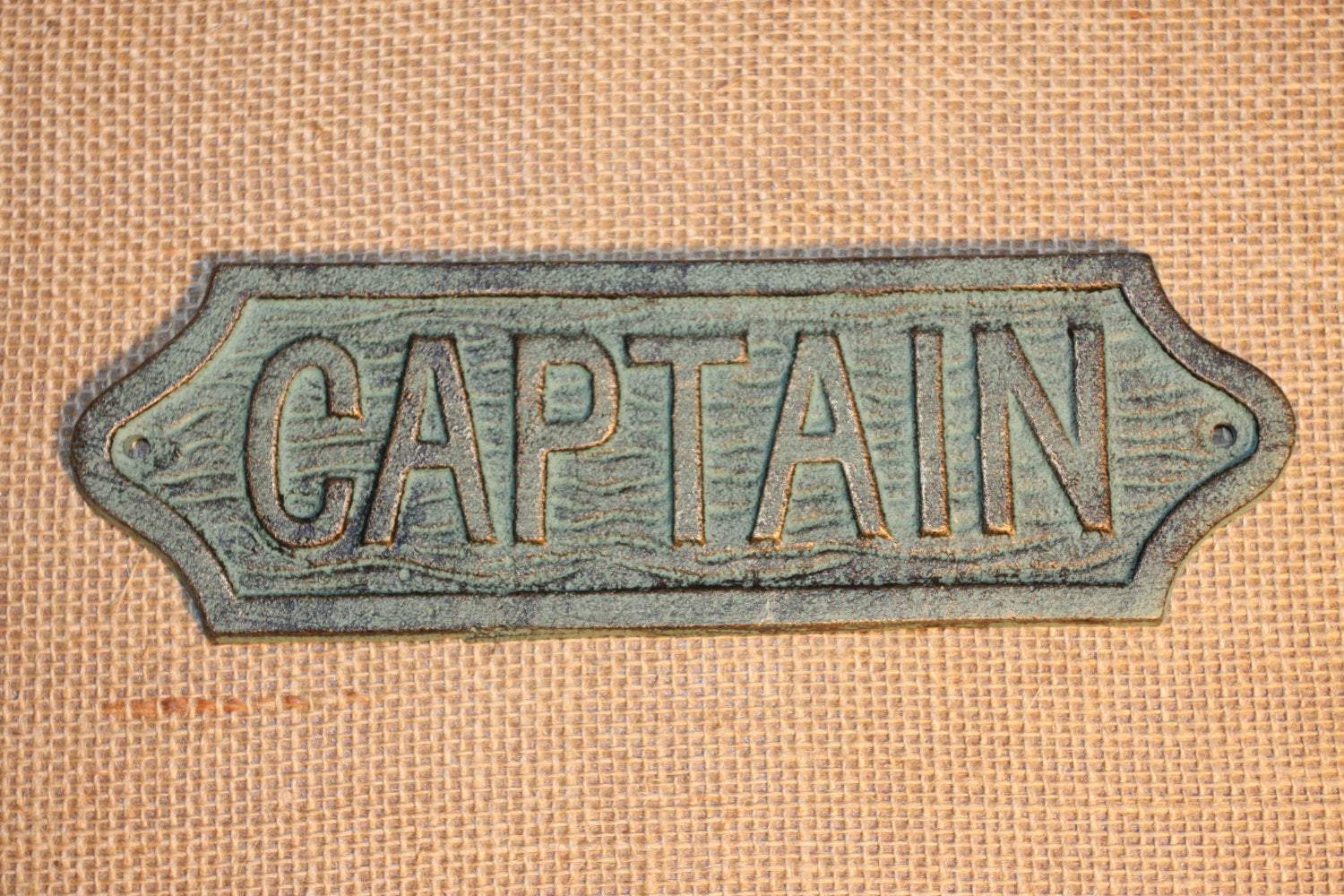1 pc) Captain&#39;s quarters wall decor, hand cast iron bronze look,Captain&#39;s decor,free shipping,ready to paint, Christmas Gift, BL-47